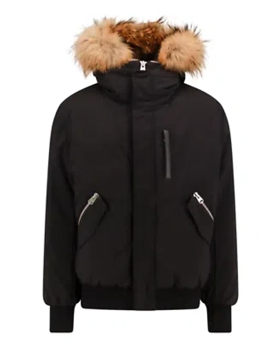 Pre-owned Mackage Men's Jacket Black [dixon-f]
