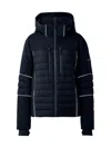 Mackage Men's Jasper Tech Ski Jacket In Black
