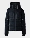 Mackage Men's Jasper Tech Ski Jacket In Black