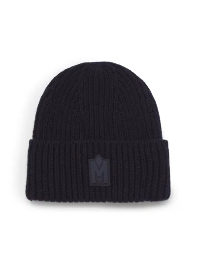 Mackage Men's Jude Wool-blend Beanie In Blue