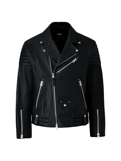Mackage Men's Kenneth Leather Perfecto Biker Jacket In Black