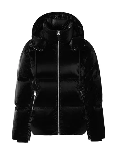 Mackage Men's Kent-glo Hooded Puffer Jacket In Black