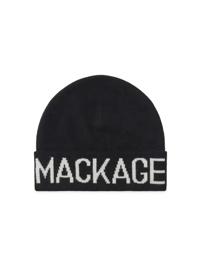 Mackage Men's Kiko Logo Beanie In Black