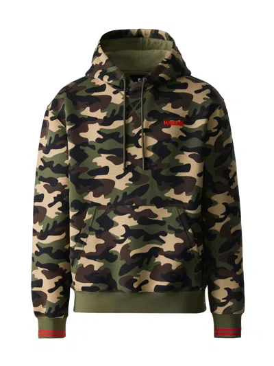 Mackage Men's Krystian Camouflage Cotton-blend Hoodie In Green