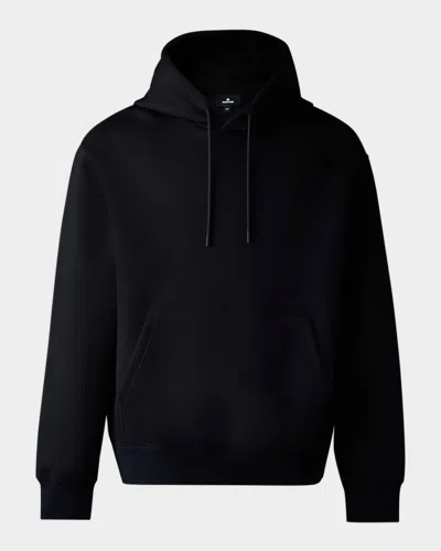 MACKAGE MEN'S KRYSTIAN DOUBLE-FACE JERSEY HOODIE