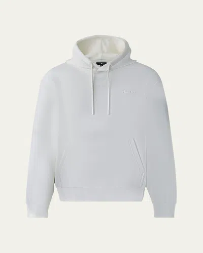 Mackage Men's Krystian Double-face Jersey Hoodie In Cream