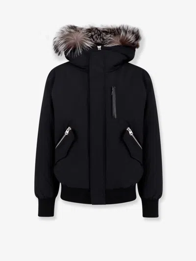 Mackage Black Nylon Blend Dixon-x Down Jacket