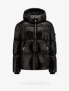 Mackage Logo Patch Down Jacket In Black