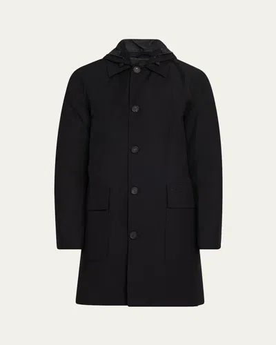 Mackage Men's Mathias 3-in-1 Overcoat In Black