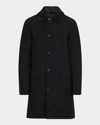 Mackage Men's Mathias 3-in-1 Overcoat In Black