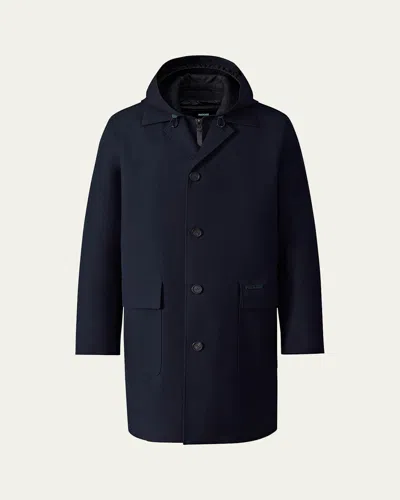 Mackage Men's Mathias 3-in-1 Overcoat In Navy