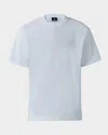 Mackage Men's Relaxed Interlock T-shirt In White