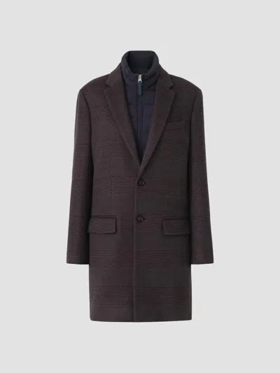 Mackage Men's Skai 3-in-1 Convertible Coat In Brown