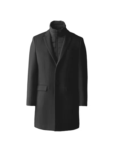 MACKAGE MEN'S SKAI DOWN-LINED WOOL COAT