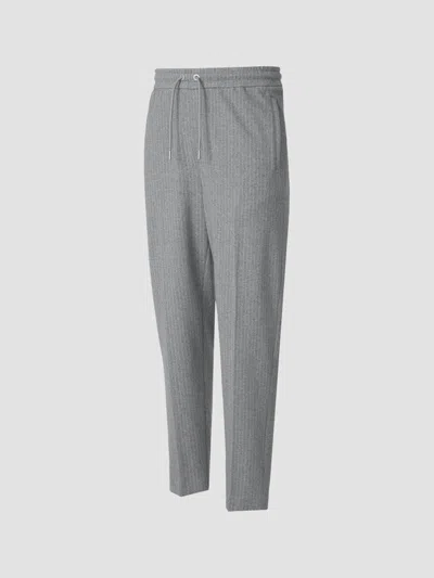 Mackage Men's Stanley Brushed Knit Pants In Gray