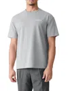 Mackage Men's Tee-r Silicone Logo T-shirt In Blue