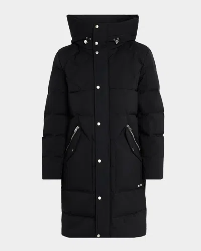 MACKAGE MEN'S WERNER-Z QUILTED DOWN PARKA WITH REMOVABLE BIB