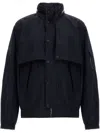 Mackage Midnight Blue Jacket With Detachable Overlay Panel