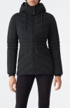 Mackage Nadia-sh Quilted Shearling Jacket In Black