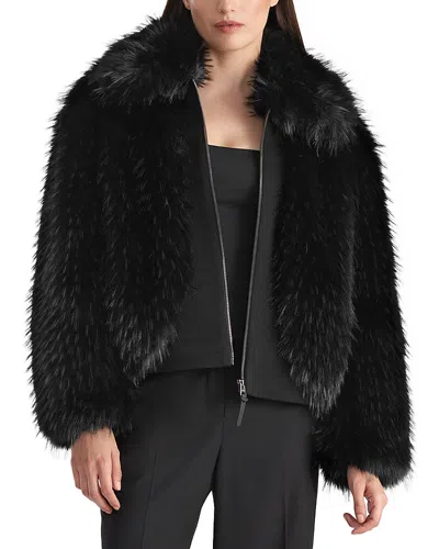 Mackage Nanny Faux Fur Jacket In Black