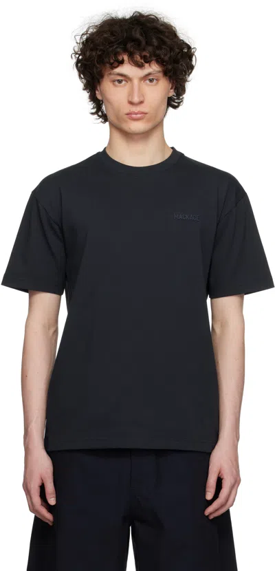 Mackage Navy Tee-r T-shirt In Navy C0403