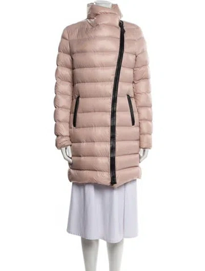 Pre-owned Mackage Nylon Coat In Pink