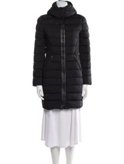Pre-owned Mackage Nylon Down Coat In Black