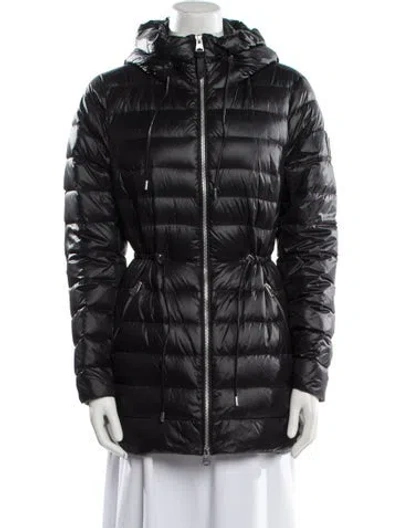 Pre-owned Mackage Nylon Down Coat In Black