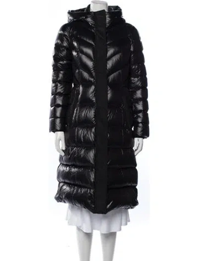 Pre-owned Mackage Nylon Down Coat In Black