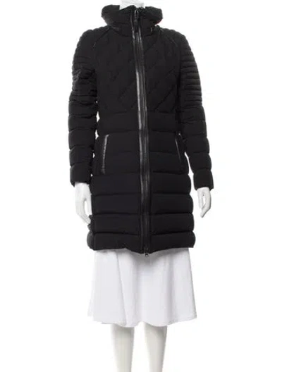 Pre-owned Mackage Nylon Down Coat In Blue