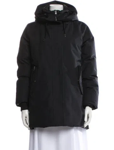 Pre-owned Mackage Nylon Down Coat In Gray