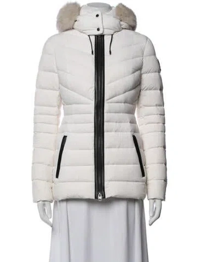 Pre-owned Mackage Nylon Down Coat In Grey