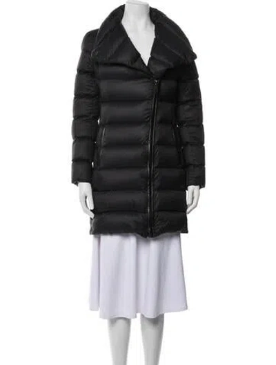 Pre-owned Mackage Nylon Down Coat In Grey