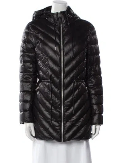 Pre-owned Mackage Nylon Down Jacket In Black
