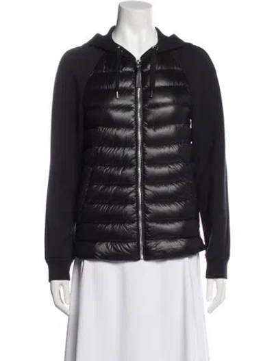 Pre-owned Mackage Nylon Down Jacket In Black