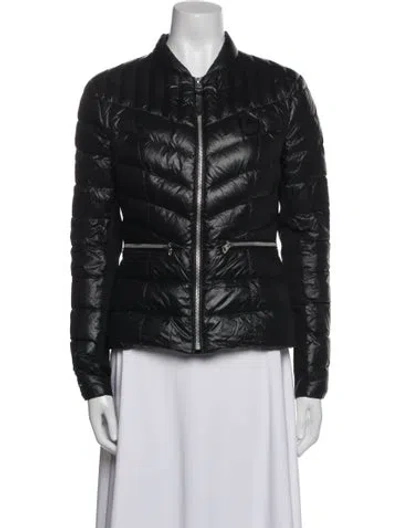 Pre-owned Mackage Nylon Down Jacket In Black