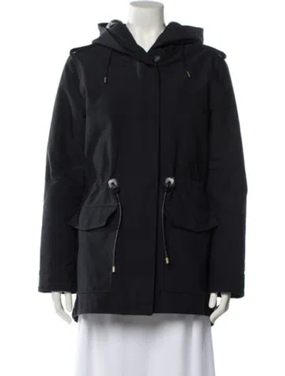 Pre-owned Mackage Nylon Down Jacket In Black