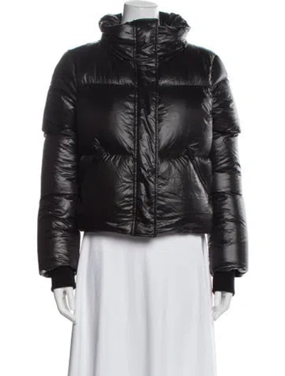 Pre-owned Mackage Nylon Down Jacket In Black