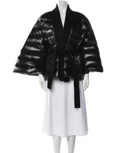 Pre-owned Mackage Nylon Down Jacket In Black