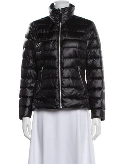 Pre-owned Mackage Nylon Down Jacket In Black
