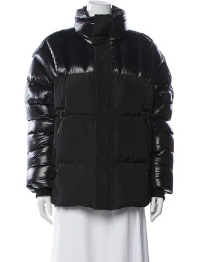 Pre-owned Mackage Nylon Down Jacket In Black