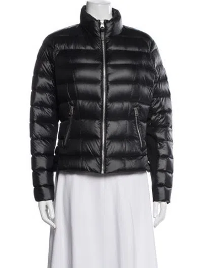 Pre-owned Mackage Nylon Down Jacket In Black