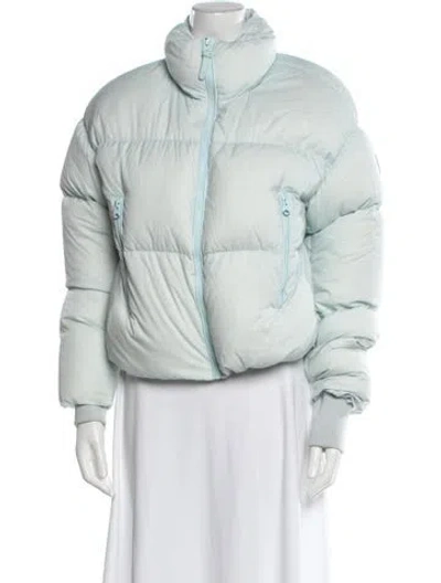 Pre-owned Mackage Nylon Down Jacket In Blue