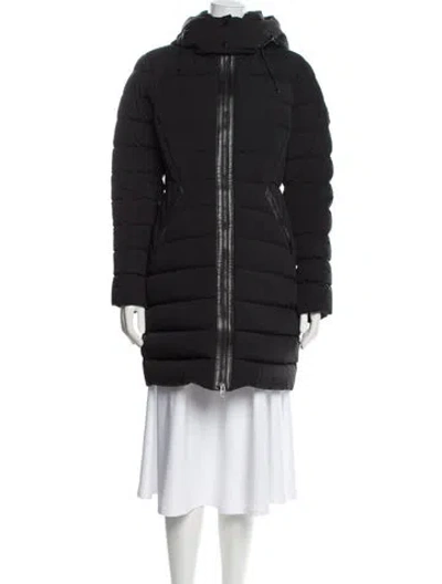 Pre-owned Mackage Nylon Down Jacket In Gray