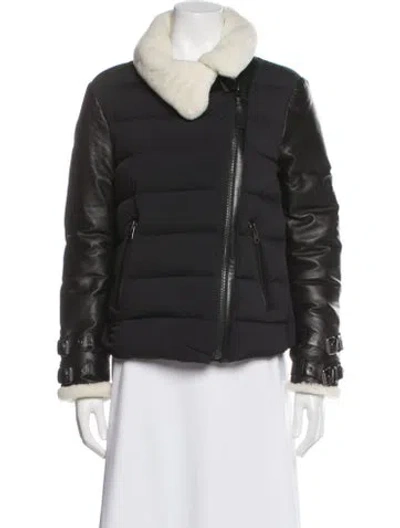 Pre-owned Mackage Nylon Down Jacket In Gray