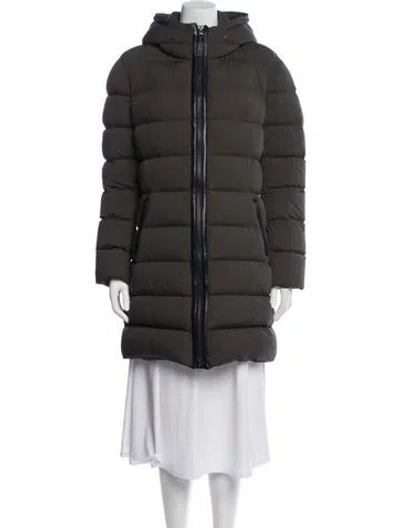 Pre-owned Mackage Nylon Down Jacket In Grey