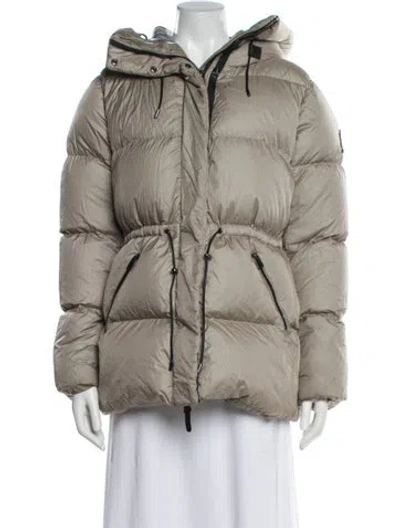 Pre-owned Mackage Nylon Down Jacket In Neutral
