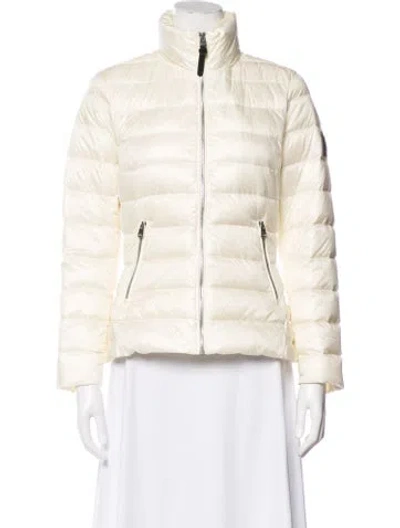 Pre-owned Mackage Nylon Down Jacket In Neutral