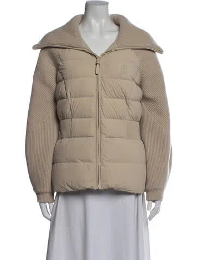 Pre-owned Mackage Nylon Down Jacket In Neutral
