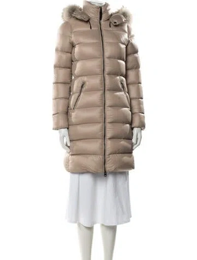 Pre-owned Mackage Nylon Down Jacket In Neutral